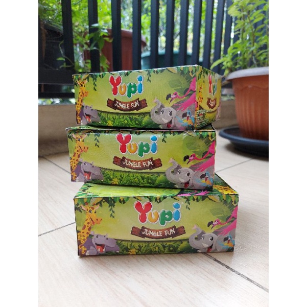 

Yupi Jungle Fun| Yupi Hewan| Isi 24pcs@ 7g