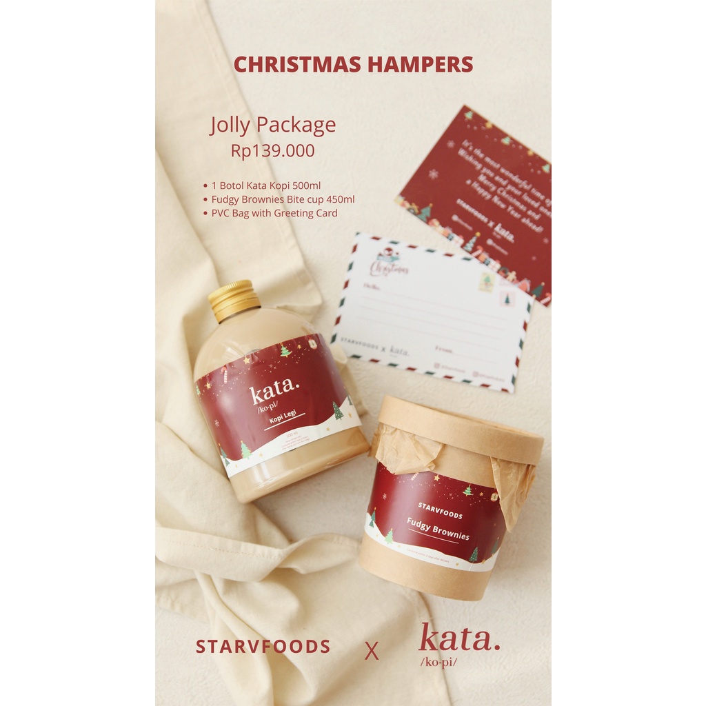 

Jolly Package - Christmas Hampers 2021 - STARVFOODS