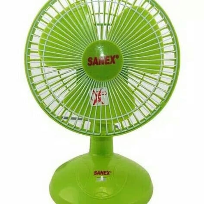 Kipas Angin Meja/ Kipas Angin Duduk/ Desk Fan Sanex 6 inch warna rodoom