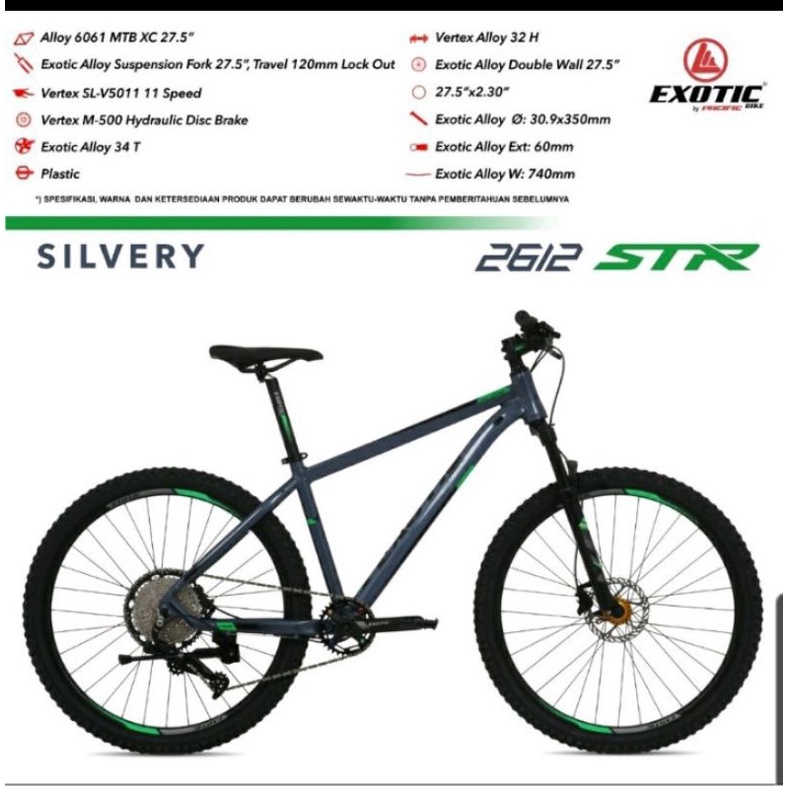 sepeda exotic 2612STR