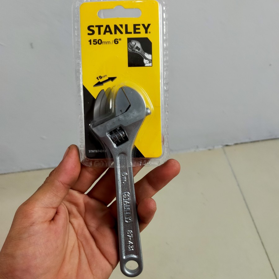 Kunci Inggris 6 Inch Stanley STMT Adjustable Wrench