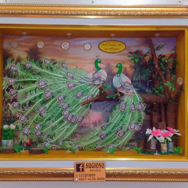 94 Gambar Burung Merak Dari Uang Kertas Gratis Terbaru