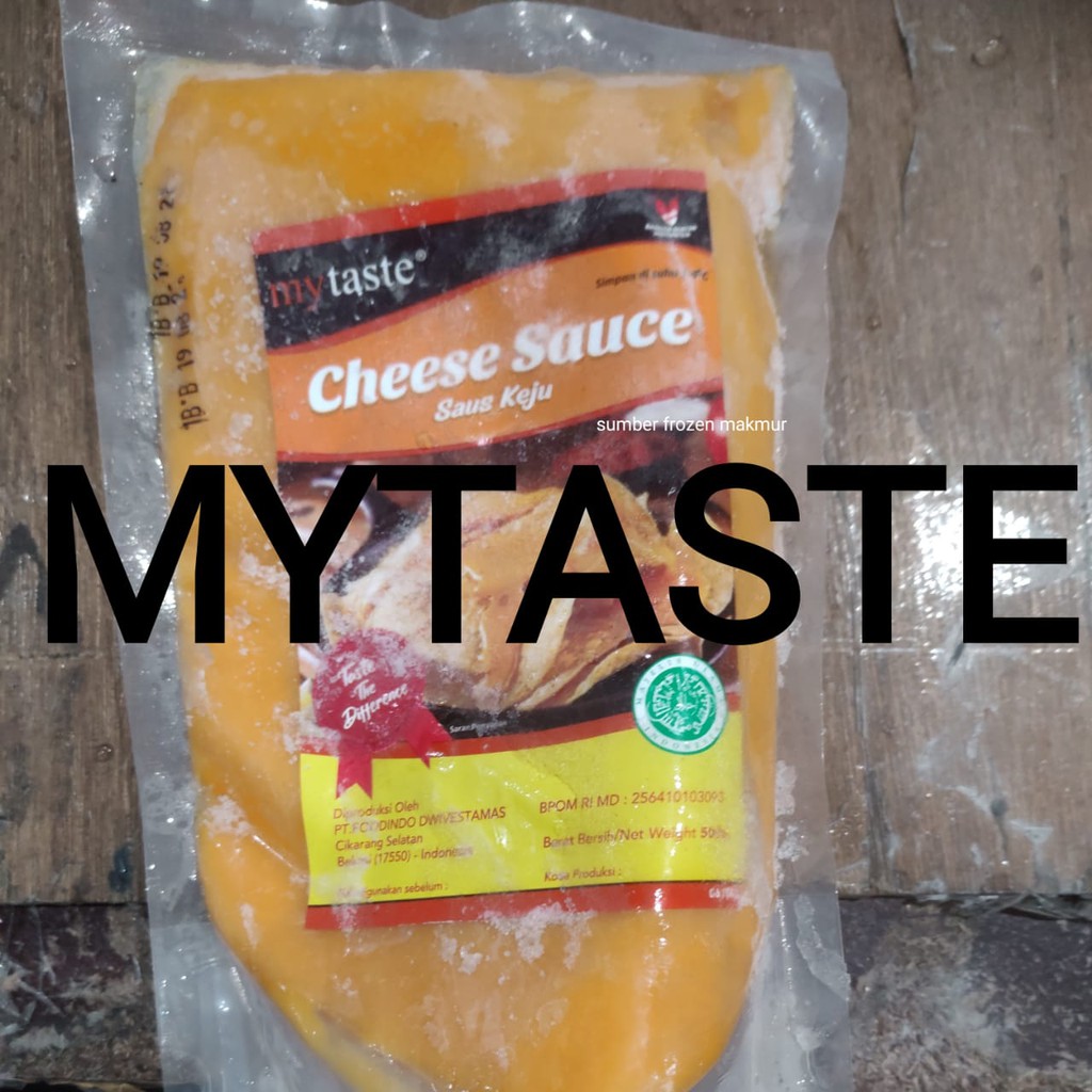 

saus keju cheese sauce 500gr mytaste my taste