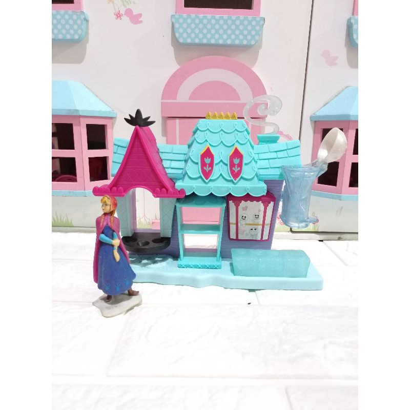 mainan frozen castle frozen