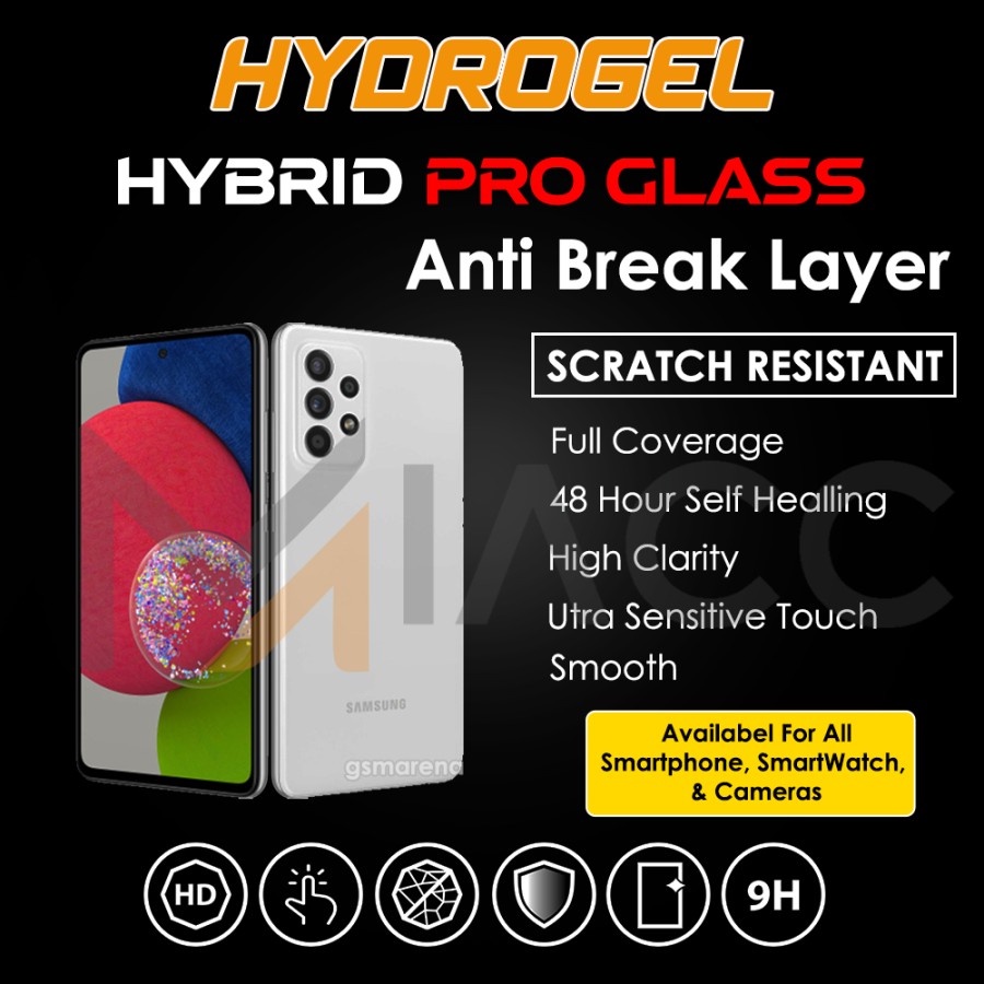 Premium Anti Gores Hydrogel Spyro Samsung A52s Screen Guard