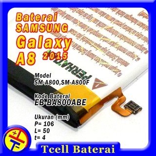Baterai Samsung Galaxy A8 2015 A800 A800F EB-BA800ABE