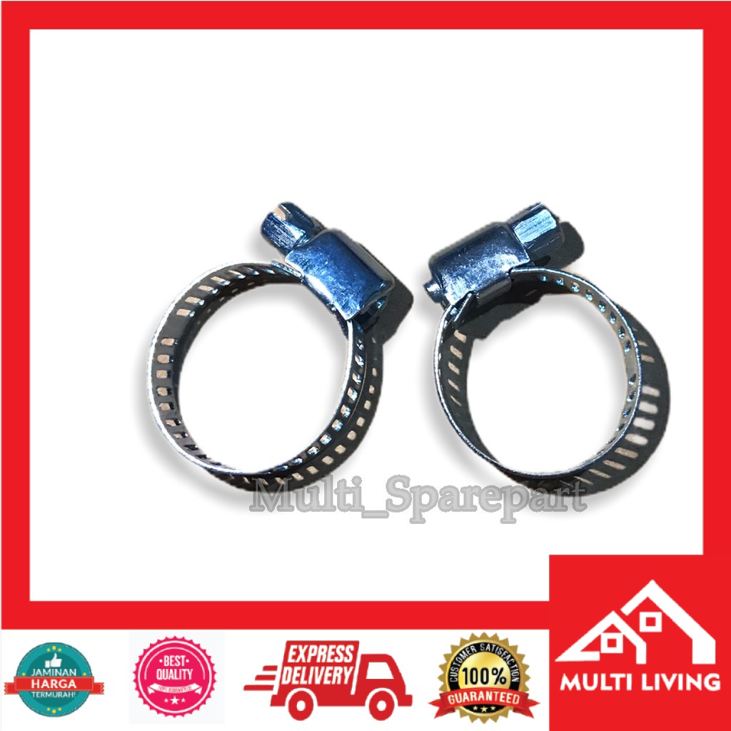 KLEM SELANG GAS / AIR 7/8&quot; HOSE CLAMP CINCIN REGULATOR  - TAIWAN