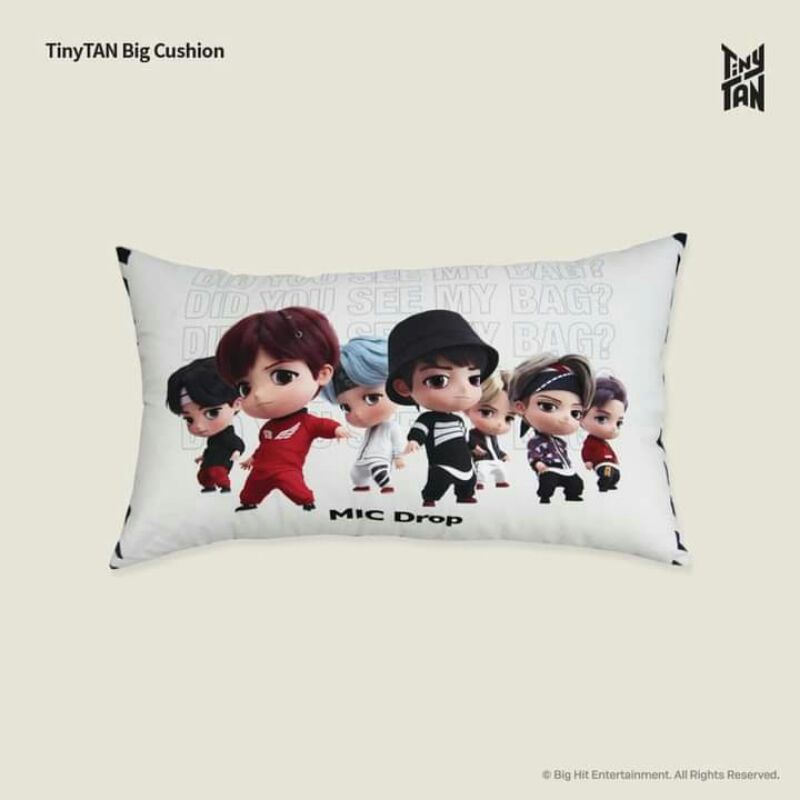 BTS TinyTAN Official Authentic Goods MIC Drop Big Cushion