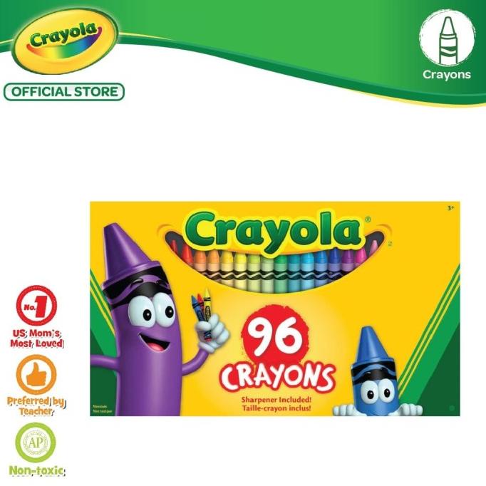 

(BISA COD) Crayola 96 Colors Crayon BOOM SALE Kode 438
