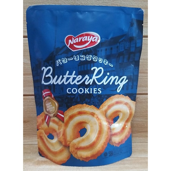 ✔MURAH Naraya Butter Ring Cookies ( rasa mirip dengan kue kering M*nde ) Halal MUI 150gr / Biskuit Butter