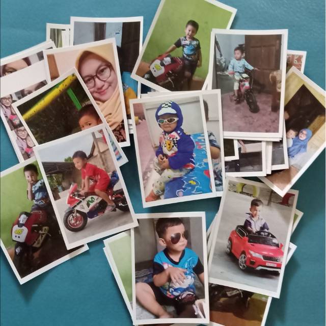 Cetak Foto Polaroid 3R Full (8 x 11,5 cm)