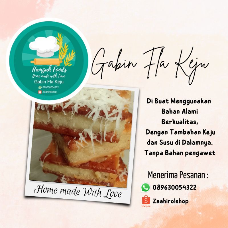 

KUE GABIN FLA KEJU ORIGINAL 100%