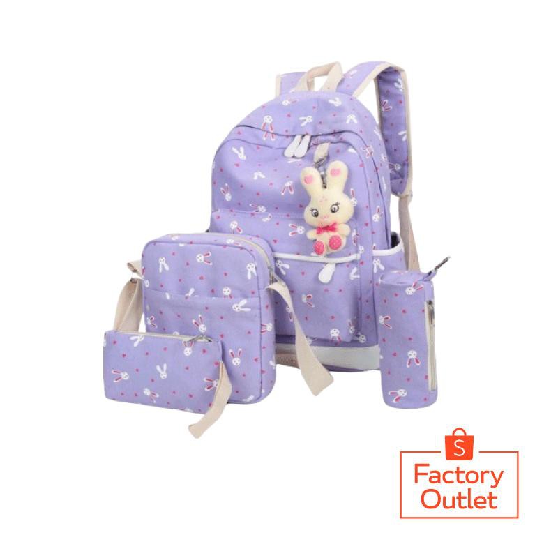 ZAMZAM TAS BUNNY - Tas Ransel Backpack Fashion C