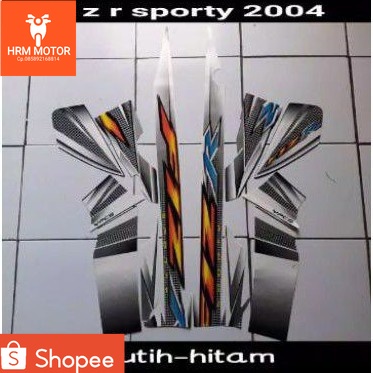 PROMO Striping Stiker Full Body FIZR 2004 Hitam