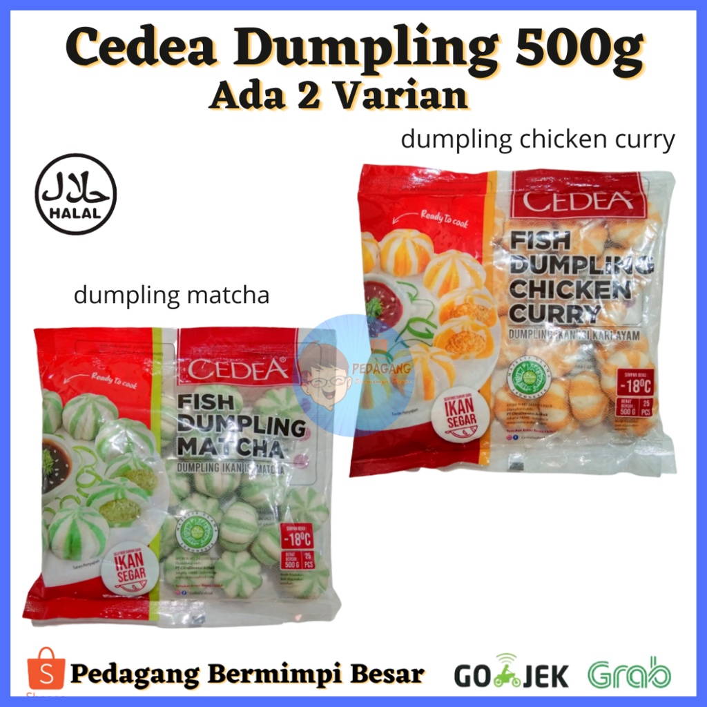 CEDEA DUMPLING 500G/ Ada 2 Varian / Dumpling/ Dumpling Seafood