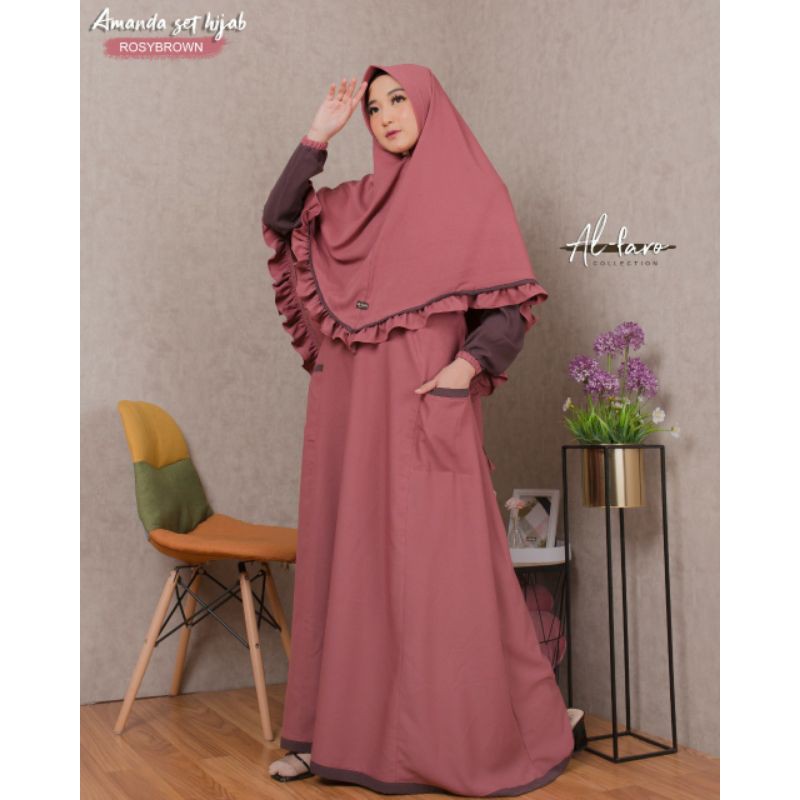 AMANDA set hijab by AL FARRO