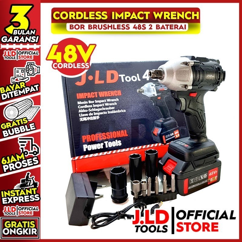 Cordless Impact Wrench 48S JLD Tools JX TJ