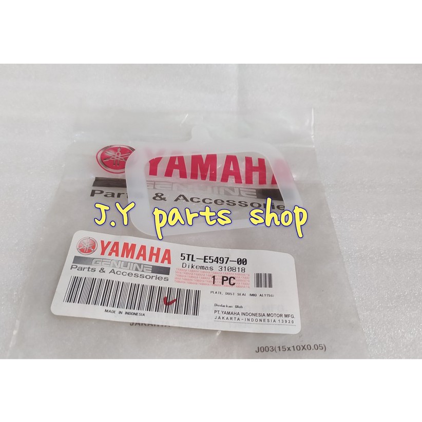 plate dust seal cover busa cvt mio lama sporty smile ori ygp 5TL-E5497-00