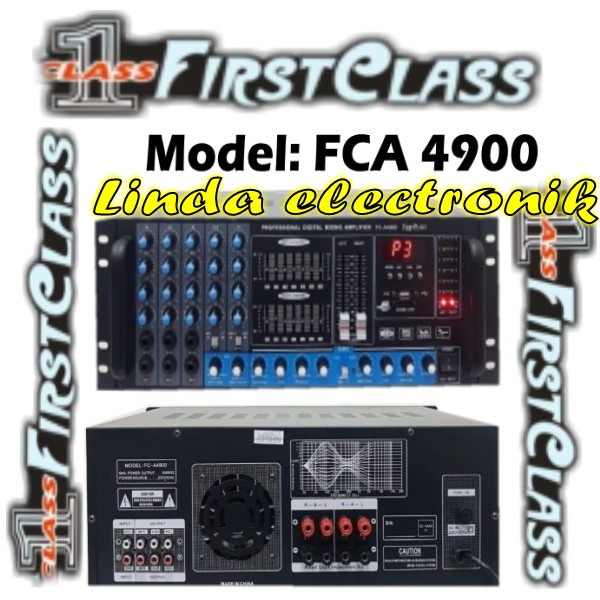 amplifier firstclass fca 4900 firstclass fca4900 fristclass fc a4900