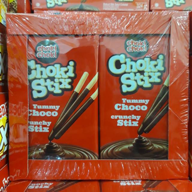 

PROMO TERMURAH Choki Choki Stix 1 Box Isi 12 Pcs/ Choki Stix Box 12Pcs @500gram