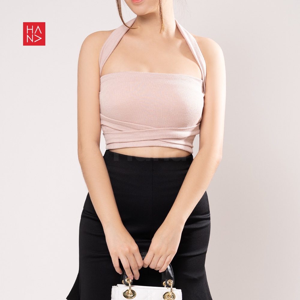 Hana Fashion - Callie Multiway Tube Top Kemben Tali Wanita - TT229