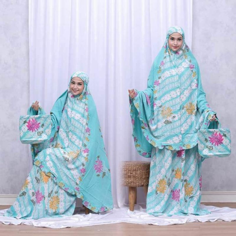 MUKENA DEWASA FATIMAH KHADIJAH MUKENA KHADIJAH SYAHRINI