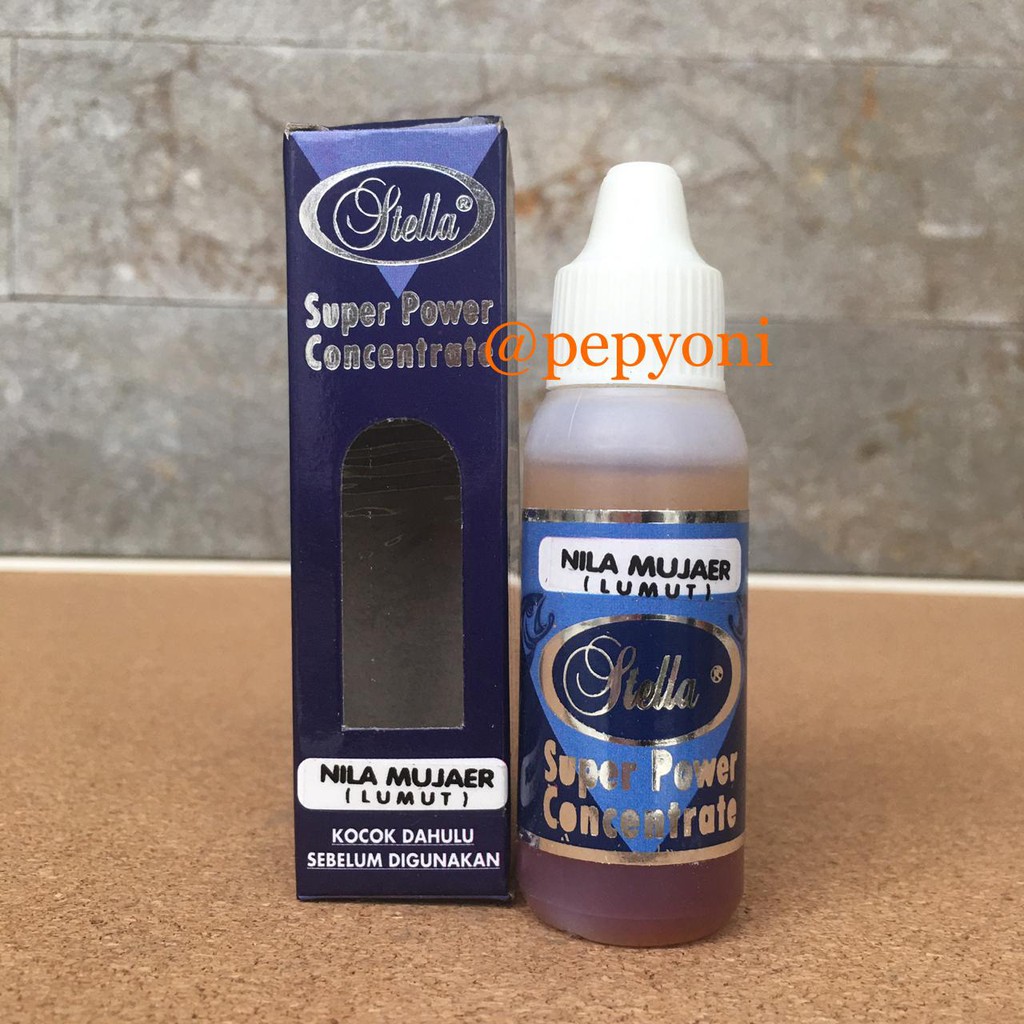NILA MUJAER LUMUT - Stella Super Power Concentrate / Essen Pancing Stella / Stella Dus Biru / Esen