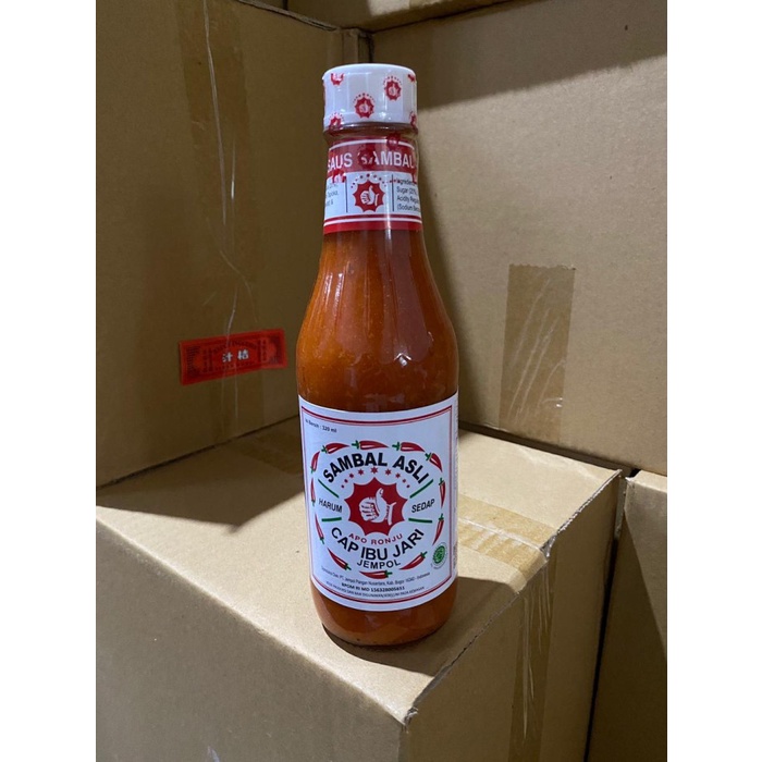 Saus Sambal Asli Cap Ibu Jari Jempol 320ml