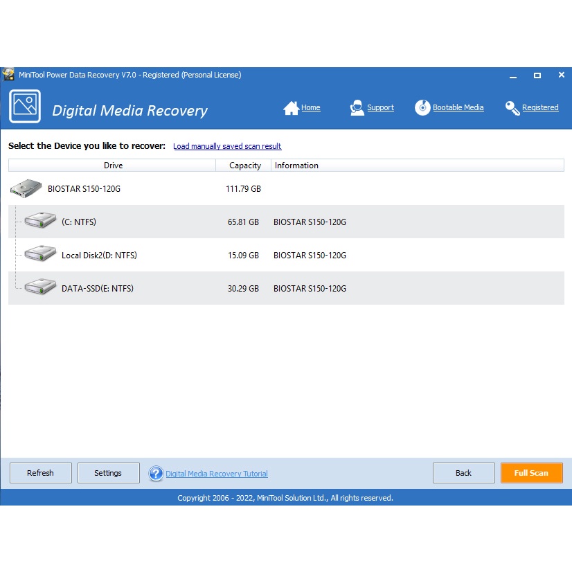 MiniTool Power Data Recovery Terbaru Lifetime Full Version