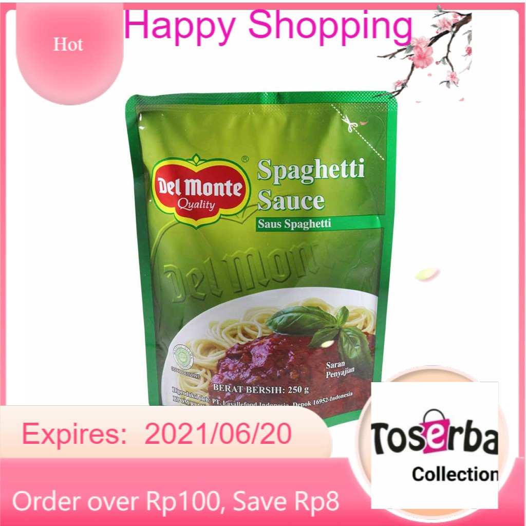 

Toserba Collection Delmonte Spaghetti Sauce Pouch 250 gr Bandung - Cimahi