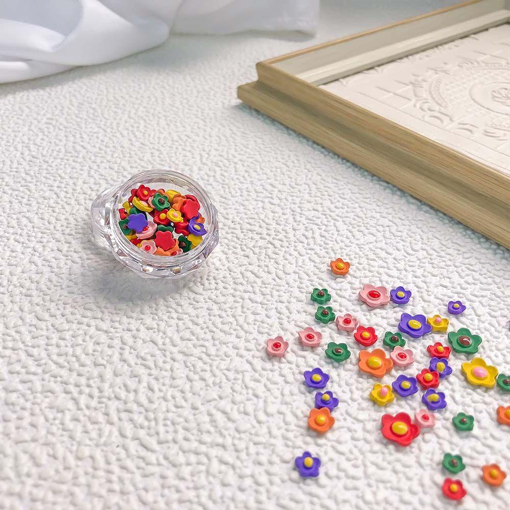 Mxbeauty Ornamen Bunga Warna-Warni Untuk Nail Art
