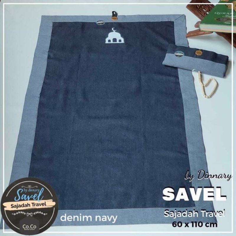 SAJADAH TRAVEL DENIM DRILL II  DINNARY HIJAB