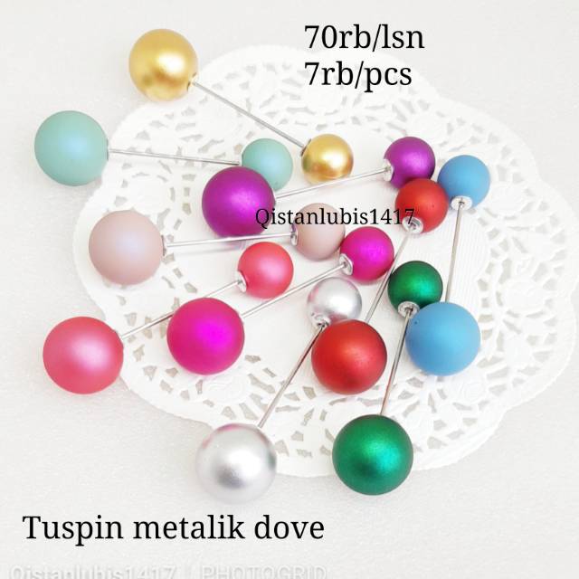 Tuspin metalik premium