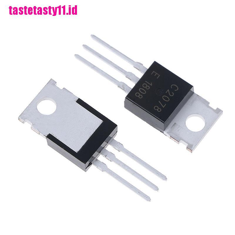 【TTID】5Pcs RF/VHF/UHF transistor TO-220 2SC2078 C2078