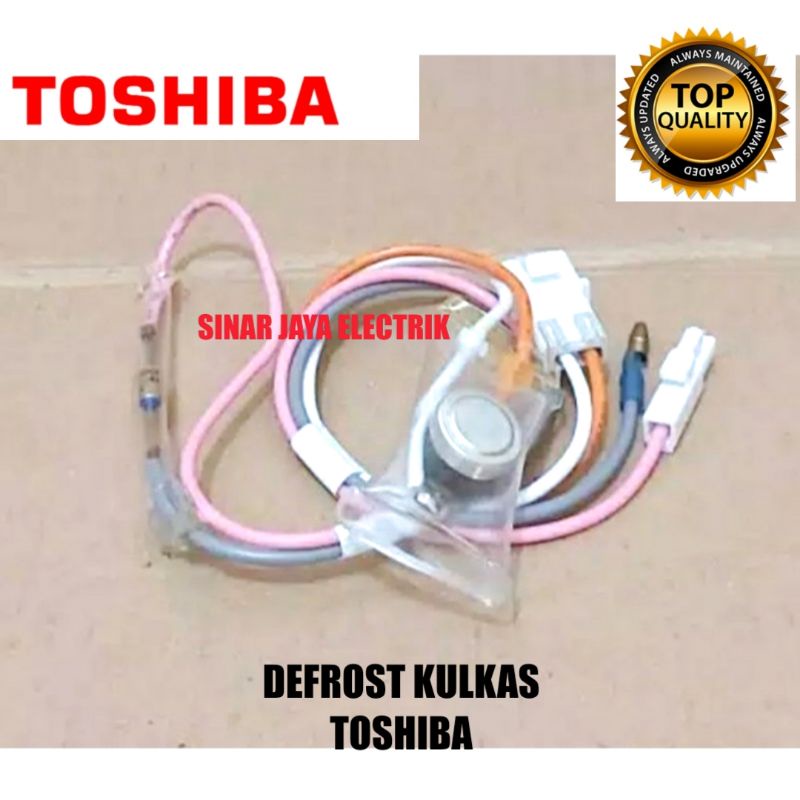 DEFROST, BIMETAL, FIUS SENSOR SUHU KULKAS TOSHIBA