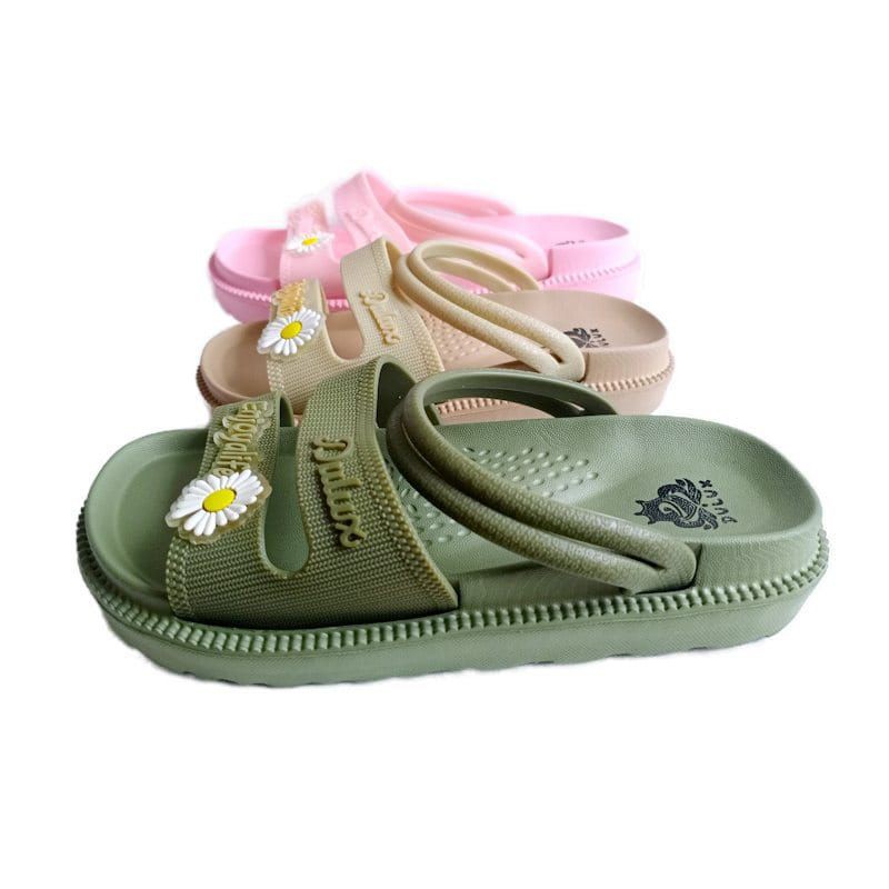Sendal Selop Wanita Sendal Karet Karakter Wanita Slop Wanita Anti Slip