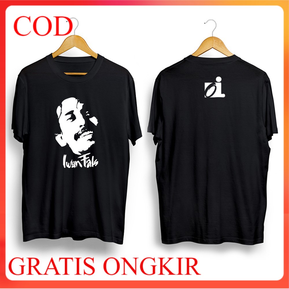 Kaos iwan fals musisi legenda indonesia bongkar sarjana Galang Rambu Anarki Bang Iwan + Belakang