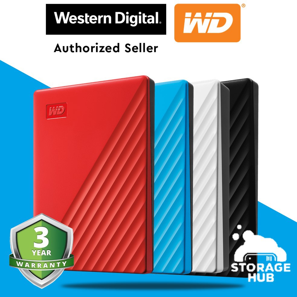 Western Digital WD My Passport 1TB / 2 TB / 4 TB / 5 TB Portable Hard Disk HDD USB 3.0 Exte
