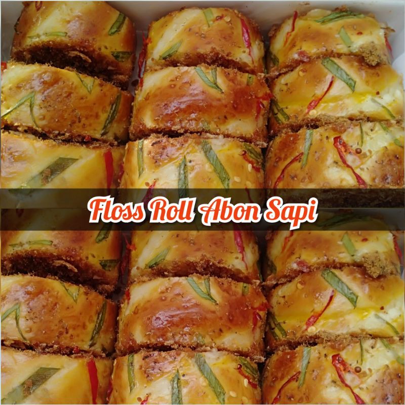 

FLOSSROLL/ Floss Roll Bread /Roti Gulung Abon Sapi