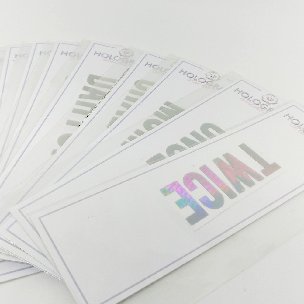 [READY STOCK] #TWICE Hologram Sticker - Stiker