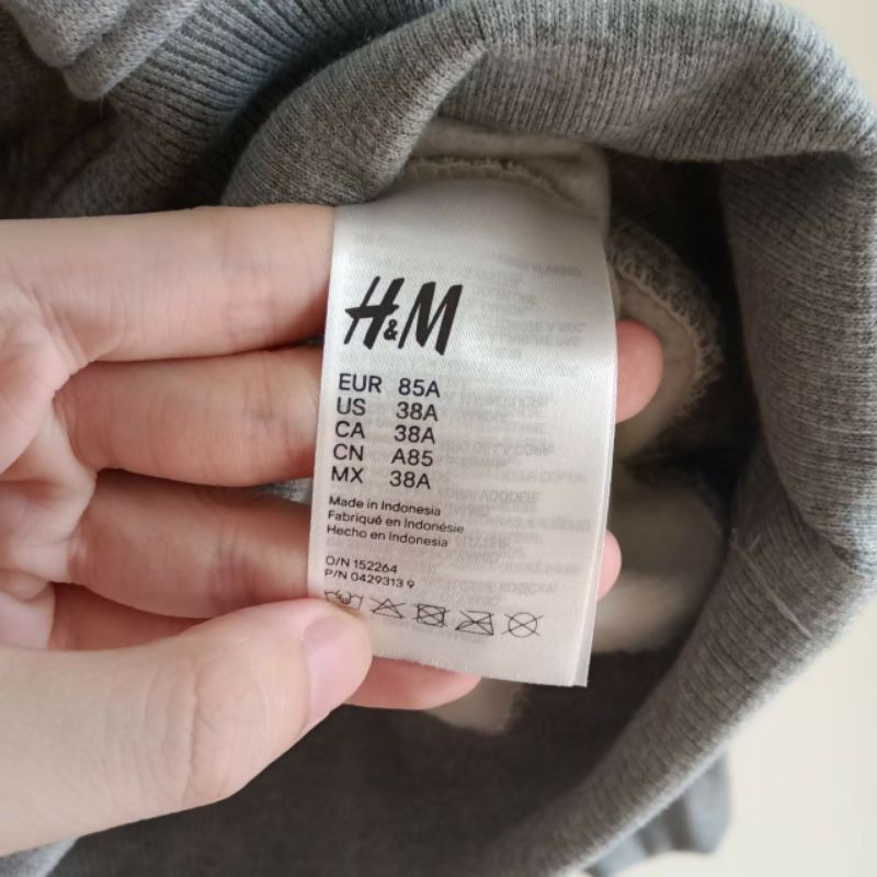 h&amp;M hoodie nasa grey  / hnm hoodie original