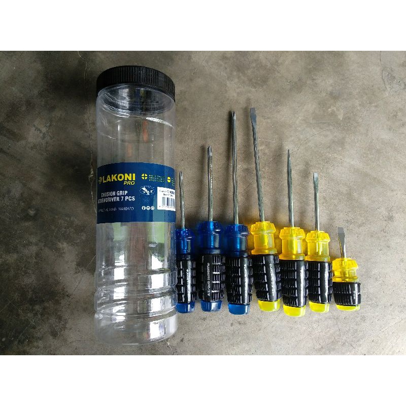 OBENG GAGANG KARET SET LAKONI PRO 7 PCS