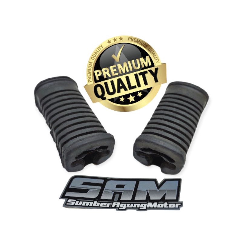 KARET BARSTEP FOOTSTEP PIJAKAN KAKI DEPAN HONDA SUPRA LAMA SUPRA X 100