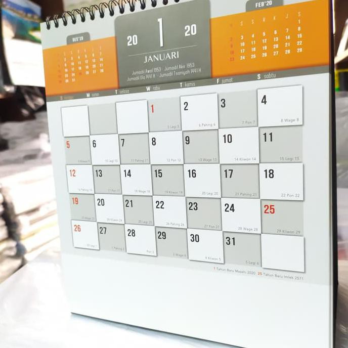 

KALENDER MEJA EXECUTIVE 2020 PEMANDANGAN INDONESIA TERLARIS