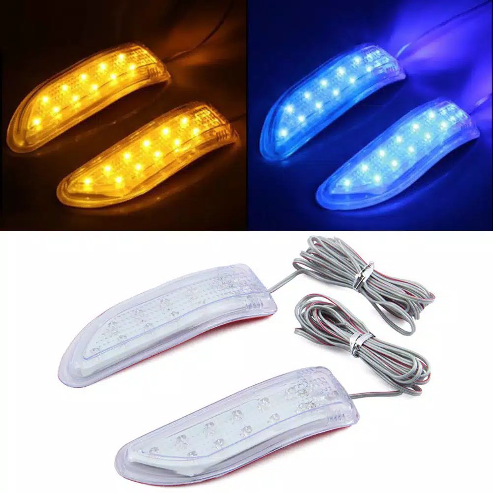 Led Spion Mobil Universal Warna Biru