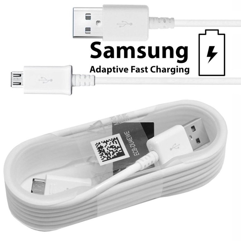 Kabel Data Samsung Galaxy S6 S7 / Note 4 5 Micro Usb Android V8 Fast Charging Original Kabel Tulang