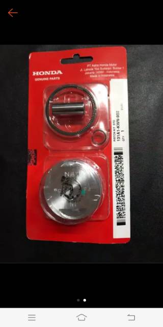 Piston Kit Seher Kit Honda Vario 125 Non LED Vario 125 LED ori KWN os 25 50 75 100-2