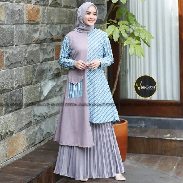 SIAP KIRIM KAMELIA SET TUNIK ORI by BINBUSH