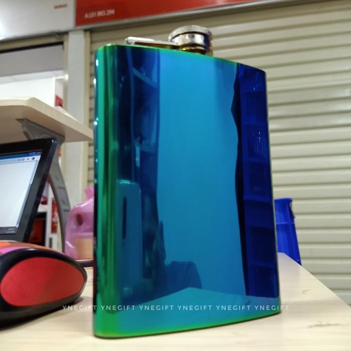 HipFlask Rainbow 8oz Polos, Tempat Minum, Hip Flask