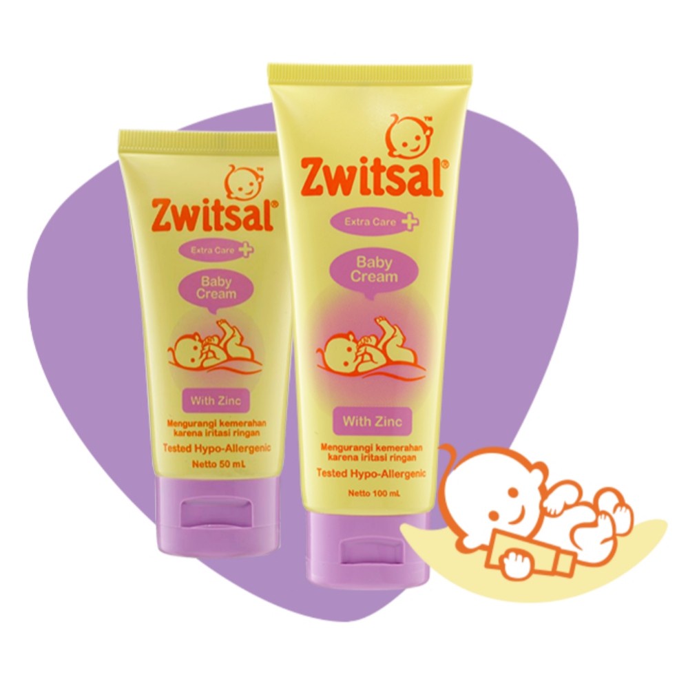 Zwitsal Daily Diaper Cream / Extra Care Zinc Baby Cream